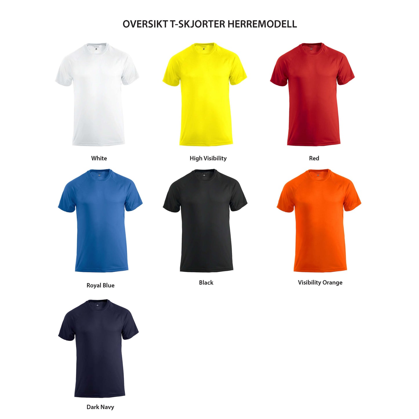 Trenings t-skjorte, Clique