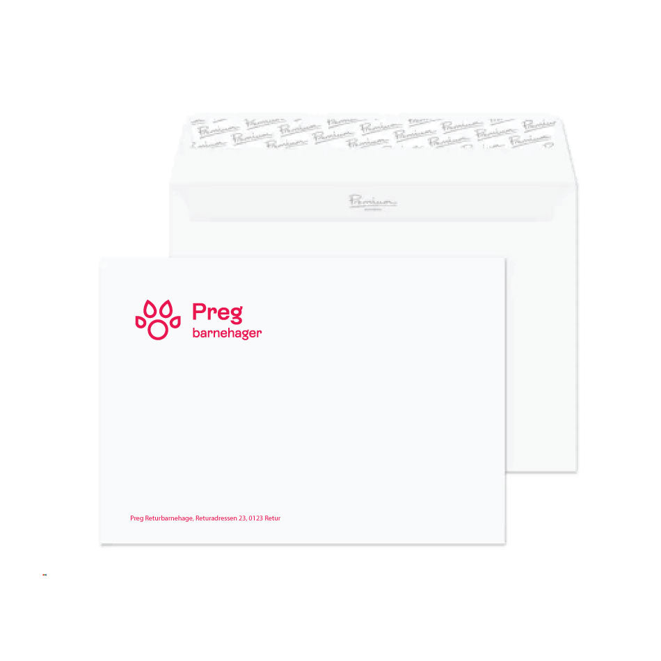 Konvolutter, 500 stk.